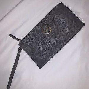 Michael Kors Gray Clutch Purse